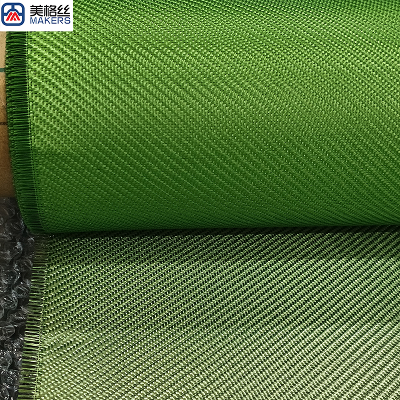 3K 320gsm green electroplated fiberglass fabric fiberglass cloth fiberglass materials