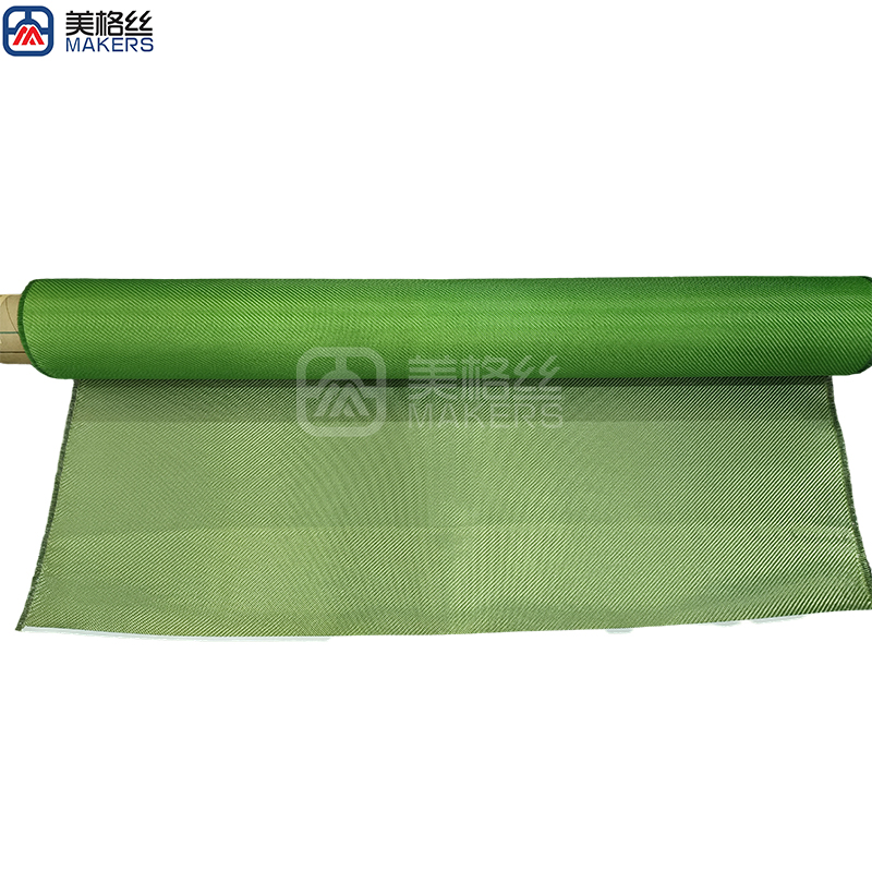 3K 320gsm green electroplated fiberglass fabric fiberglass cloth fiberglass materials