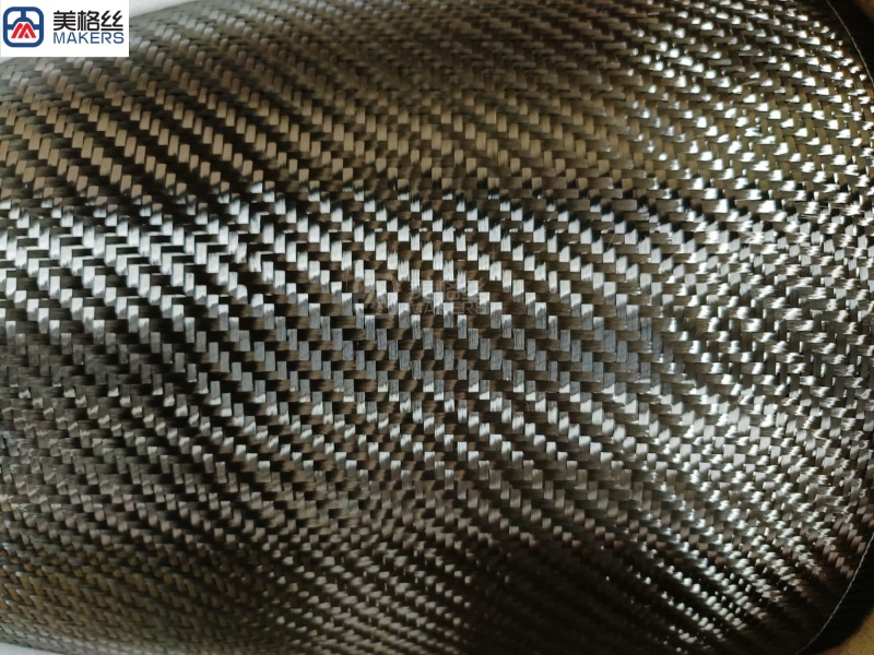 Hot sell in stock 3K 200gsm 2x2 twill weave carbon fiber fabric cloth dry carbon fiber CHINA yarn TORAY yarn TAIRYFIL yarn