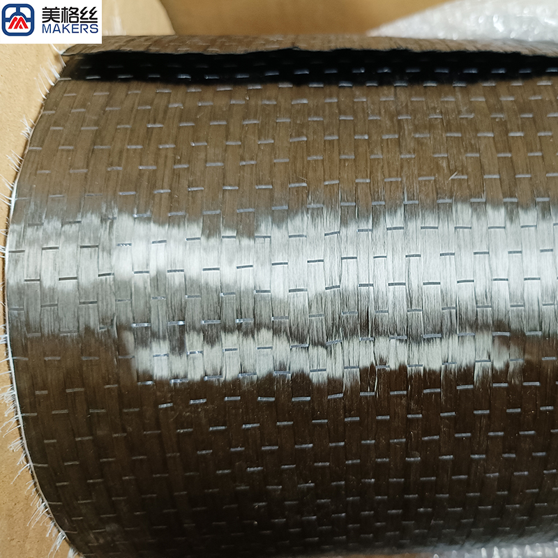 200gsm Unidirectional Carbon Fiber fabric UD building reinforcement carbon fiber fabric for building construction