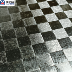 12K 88gsm 18x18mm plain weave silver electroplated carbon fiber formed/stabilized spread tow carbon fiber fabric dry carbon fiber cloth