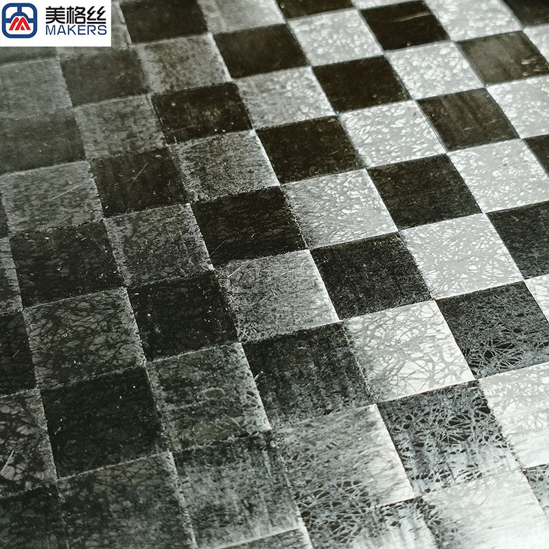 12K 88gsm 18x18mm plain weave silver electroplated carbon fiber formed/stabilized spread tow carbon fiber fabric dry carbon fiber cloth