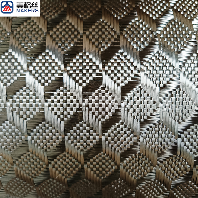 popular 3k 240g 3D cube pattern jacquard carbon fiber fabric dry carbon fibre cloth