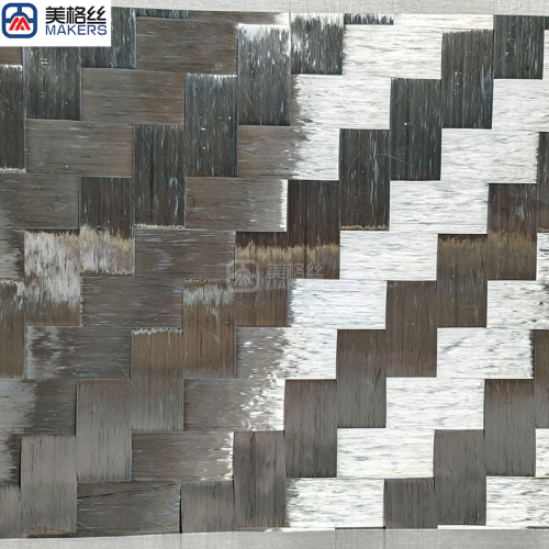 24K 200gsm 16x16mm twill weave silver electroplated carbon fiber formed/stabilized spread tow carbon fiber fabric dry carbon fiber cloth