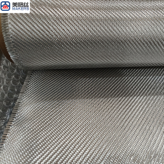3K 300gsm twill weave sliver electroplated fiberglass fabric fiberglass cloth fiberglass materials