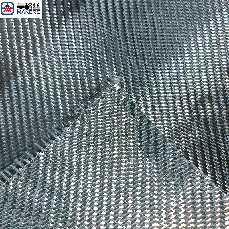 3K 300gsm twill weave sliver electroplated fiberglass fabric fiberglass cloth fiberglass materials