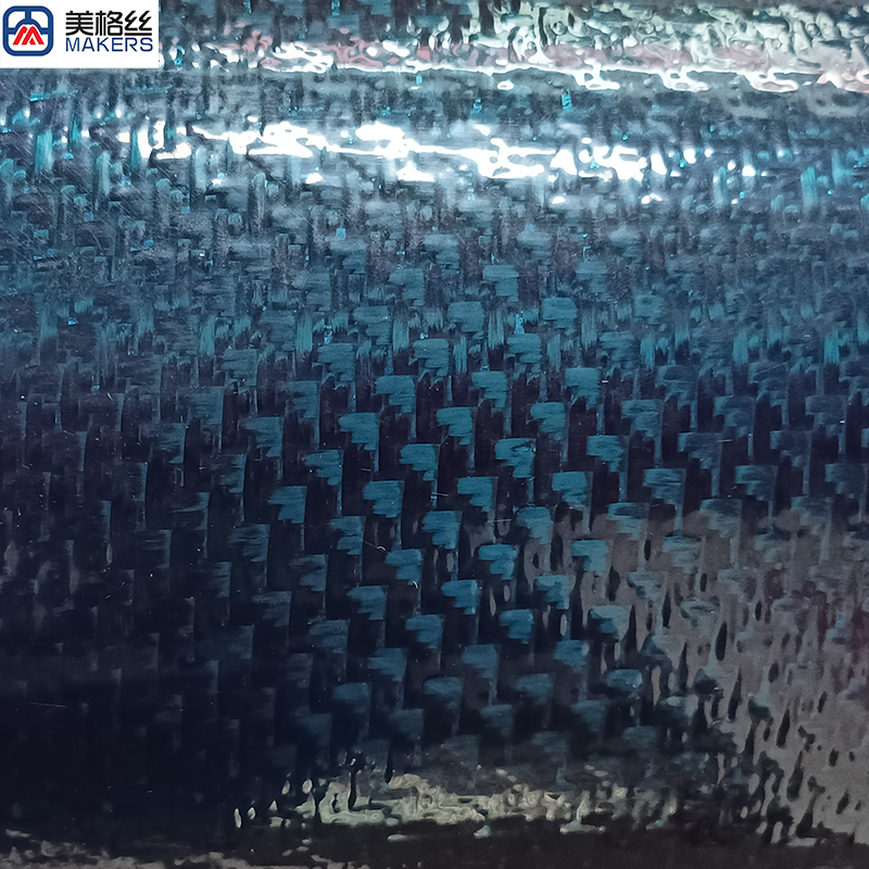 3K 280gsm plane pattern black carbon fiber fabric prepreg cloth China factory carbon fiber supplier
