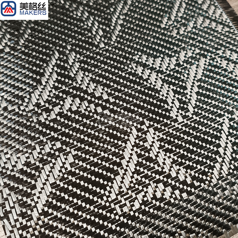 3k 240gsm windmill pattern black carbon fiber fabric dry jacquard carbon fiber cloth material