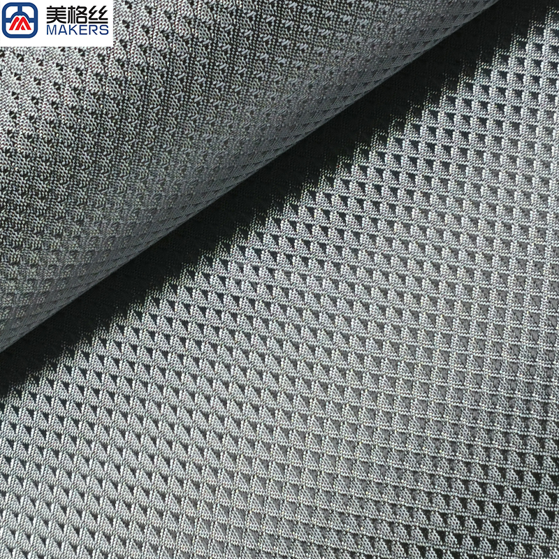 3k 300gsm silver triangle pattern Electroplated fiberglass cloth glass fiber fabric