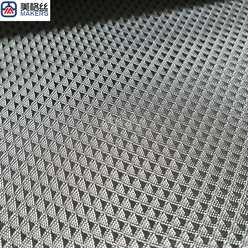 3k 300gsm silver triangle pattern Electroplated fiberglass cloth glass fiber fabric