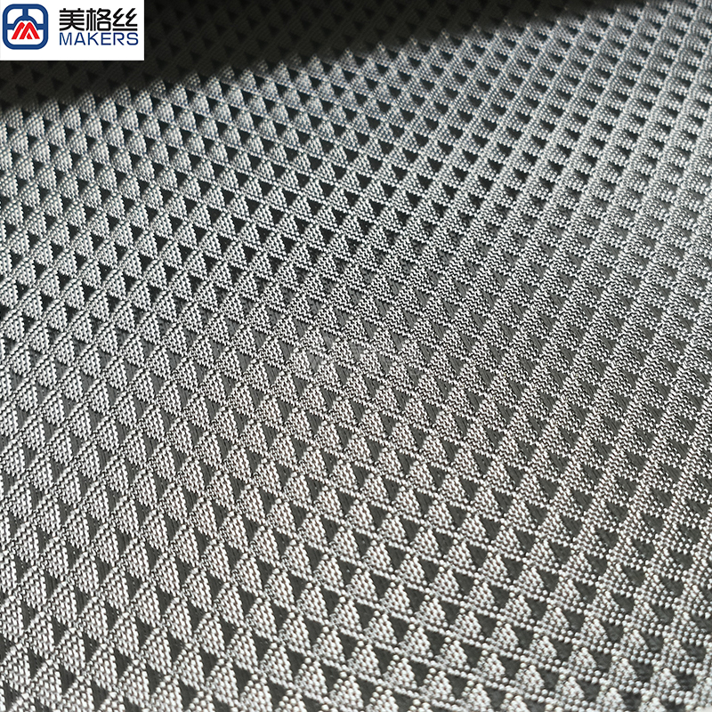 3k 300gsm silver triangle pattern Electroplated fiberglass cloth glass fiber fabric