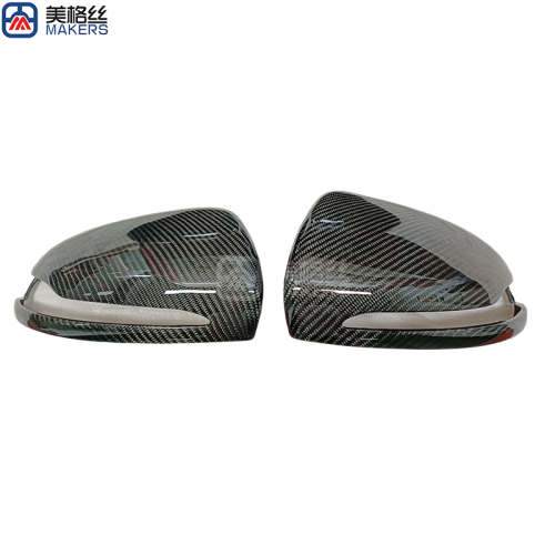 custom twill weaving carbon fiber Automotive Rearview mirror protective case real carbon fibre