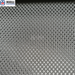 3k 300gsm silver triangle pattern Electroplated fiberglass cloth glass fiber fabric