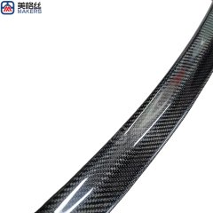 custom twill weaving carbon fiber Automotive rear wing car spoilers real carbon fibre