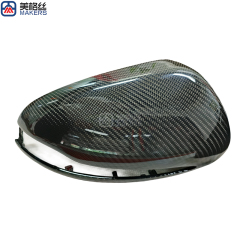 custom twill weaving carbon fiber Automotive Rearview mirror protective case real carbon fibre