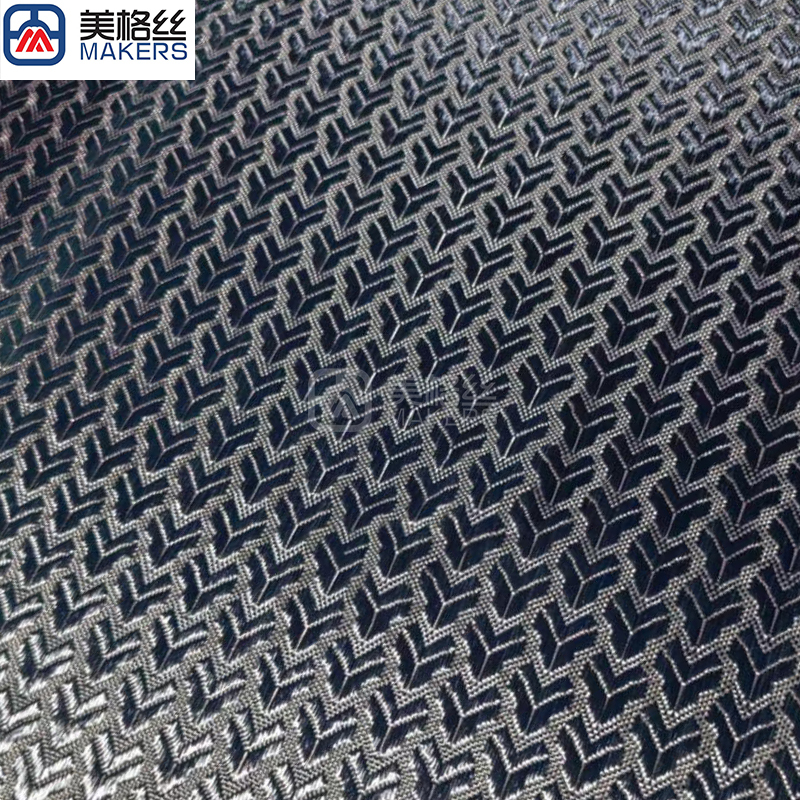 high quality 3k 240gsm Y pattern carbon fiber fabric dry jacquard carbon fiber cloth roll special pattern