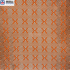 flexible 3k 240gsm X pattern orange jacquard carbon fiber/aramid kevlar hybrid woven fabric