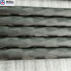 custom patterned carbon fiber tubes various sizes available