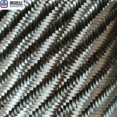 3K 280gsm double twill carbon fiber fabric woven fabric in black