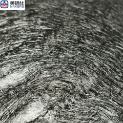 100gsm 12K Carbon Fiber needle Felt mat carbon fiber surface felt Carbon fiber soft felt