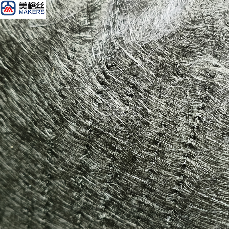 100gsm 12K Carbon Fiber needle Felt mat carbon fiber surface felt Carbon fiber soft felt