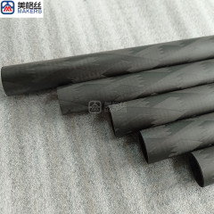 custom patterned carbon fiber tubes various sizes available