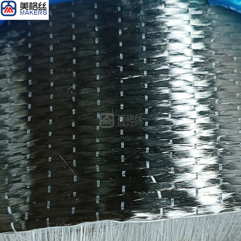 440gsm Unidirectional Carbon Fiber fabric UD reinforcement carbon fiber cloth for structural construction