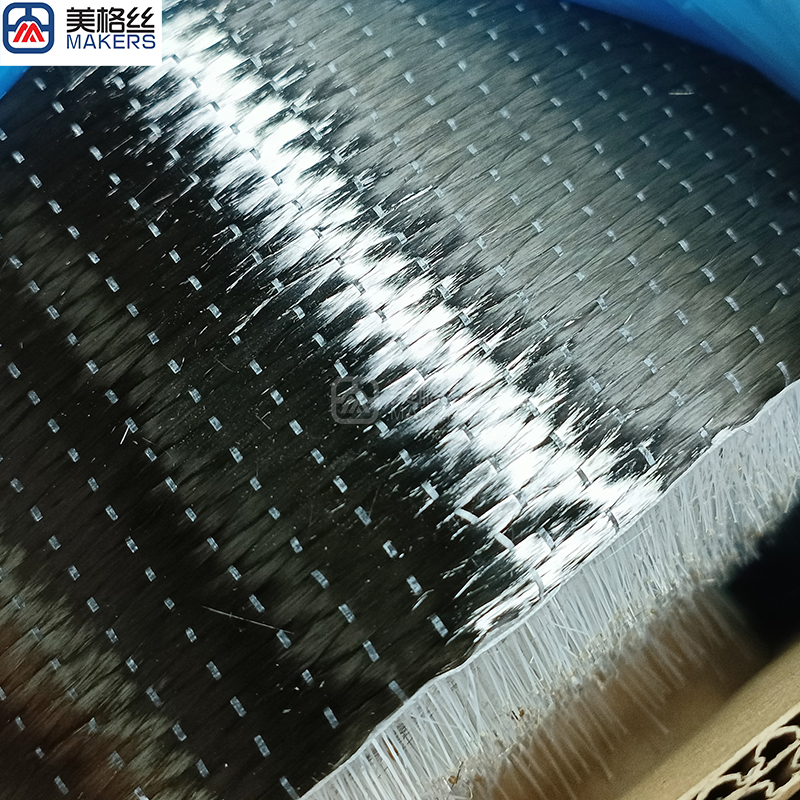 440gsm Unidirectional Carbon Fiber fabric UD reinforcement carbon fiber cloth for structural construction
