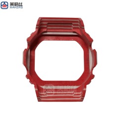 pink fiberglass watch case glass fiber parts