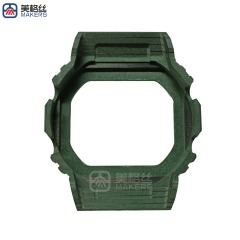 green fiberglass watch case glass fiber parts