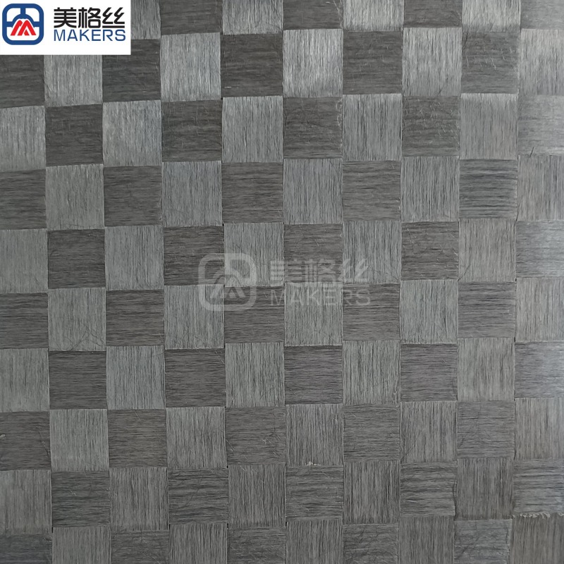 colored eletroplated spread tow fabric