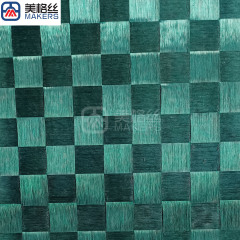 colored eletroplated spread tow fabric