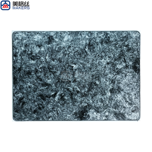 grey forged carbon fiber plate/sheet colored forged carbon fiber custom forged carbon fiber