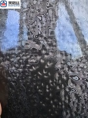 unique customized black forged carbon fiber sheet/plate/board
