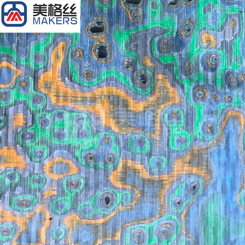 unique customized colorful forged carbon fiber sheet/plate/board