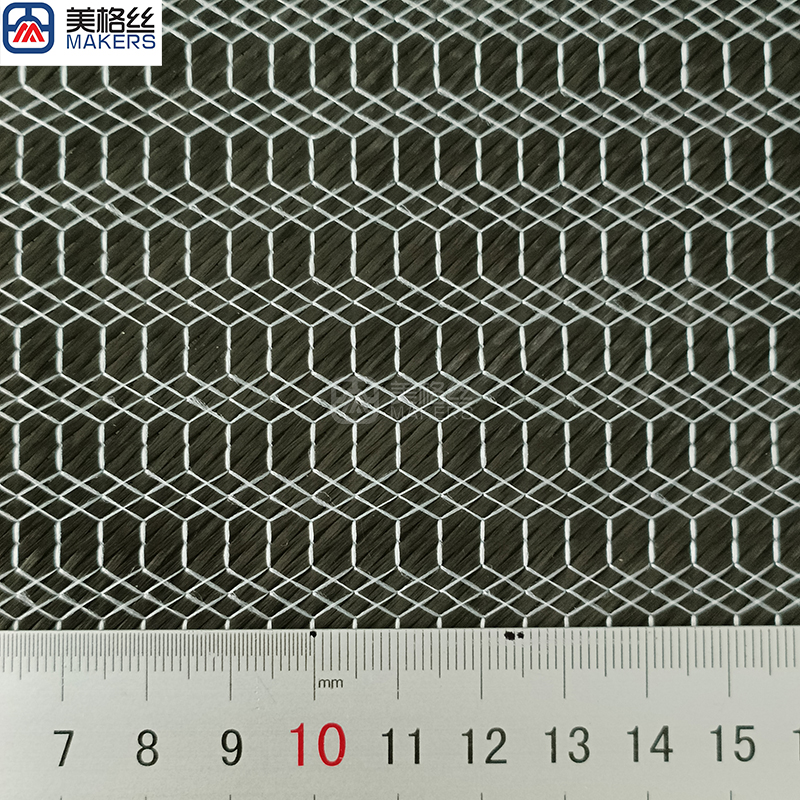 400gsm +45°/-45° multiaxial carbon fiber fabric reinforcement