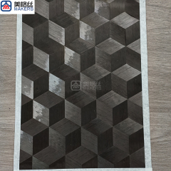 New arrival 12K 100gsm 3D triaxial spread tow carbon fiber fabric