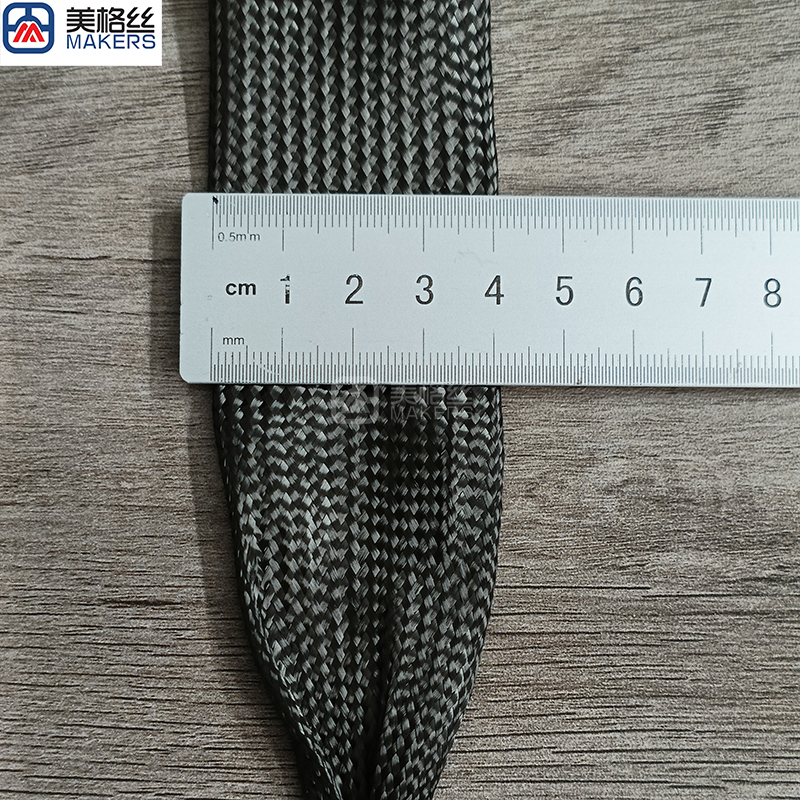 3k 40mm excellent quality carbon fiber sleeve braided sleeving rod sleeve cable sleeve protective sleeving