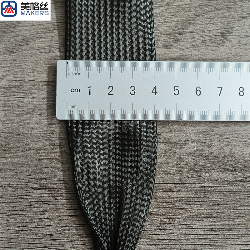 3k 40mm excellent quality carbon fiber sleeve braided sleeving rod sleeve cable sleeve protective sleeving