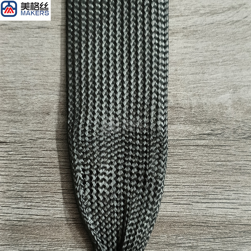 3k 40mm excellent quality carbon fiber sleeve braided sleeving rod sleeve cable sleeve protective sleeving