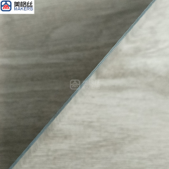 custom glossy finished plain weave carbon fiber sheet/plate 1mm thick