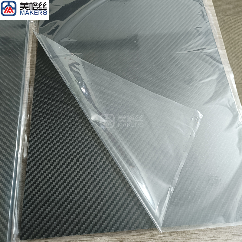 custom matte finished twill weave carbon fiber sheet/plate