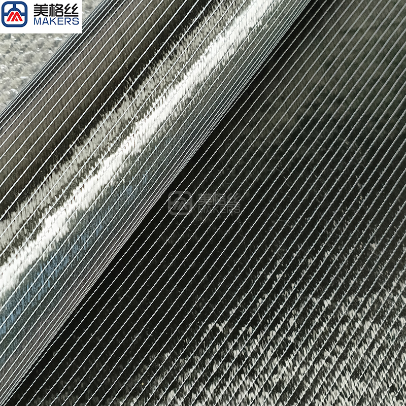 600gsm +45°/-45° Biaxial carbon fiber fabric 1.27m width