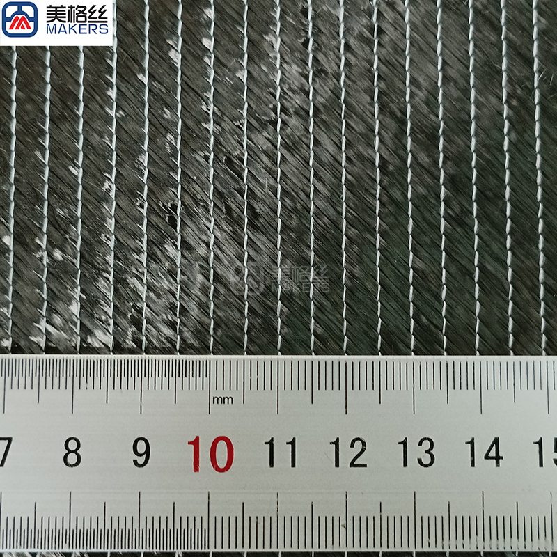 600gsm +45°/-45° Biaxial carbon fiber fabric 1.27m width