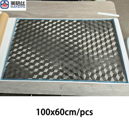 New launch 12K 90gsm 3D triaxial spread tow carbon fiber fabric