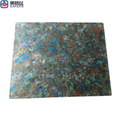 Multicolor forged carbon fiber plate/sheet