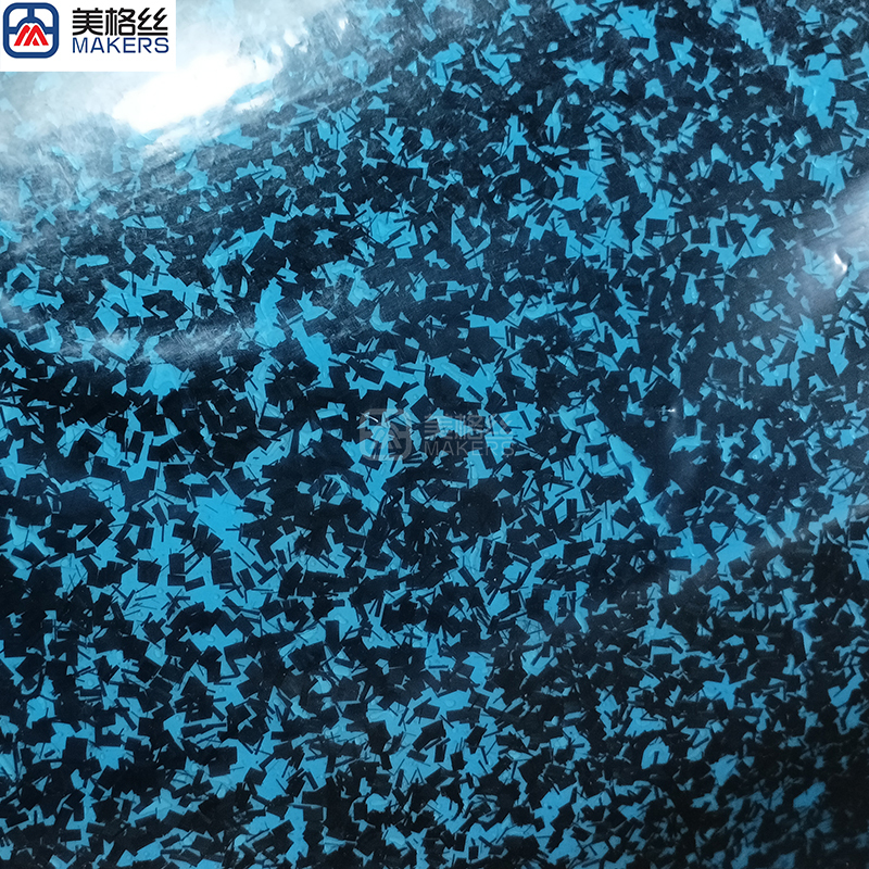 3K 300gsm 3-4mm forged carbon fiber prepreg