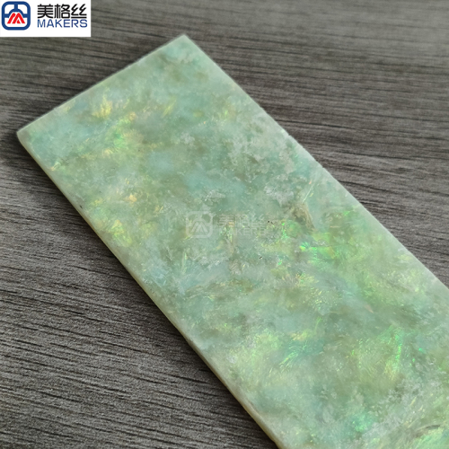 Meteorite forged glass fiber sheet/plate