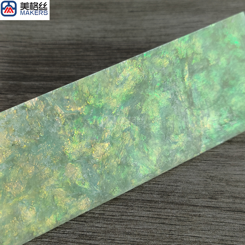 Meteorite forged glass fiber sheet/plate
