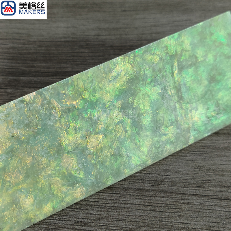 Meteorite forged glass fiber sheet/plate